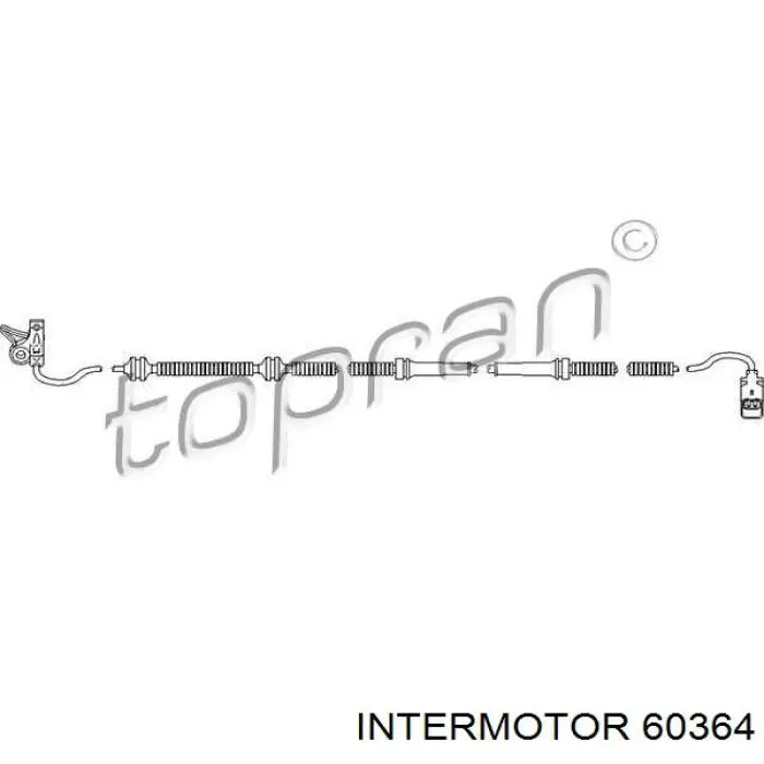 Датчик АБС передній 454586 Peugeot/Citroen