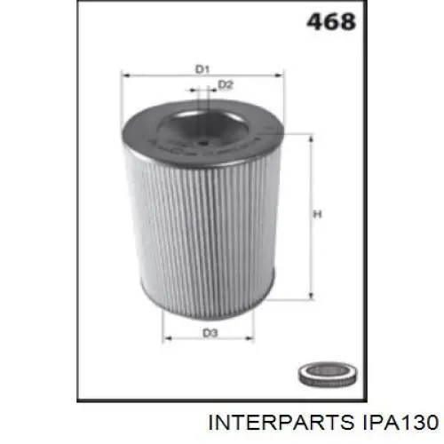 IPA130 Interparts фільтр повітряний
