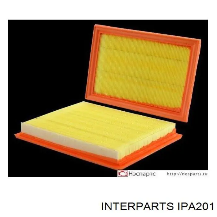 IPA201 Interparts Повітряний фільтр двигуна