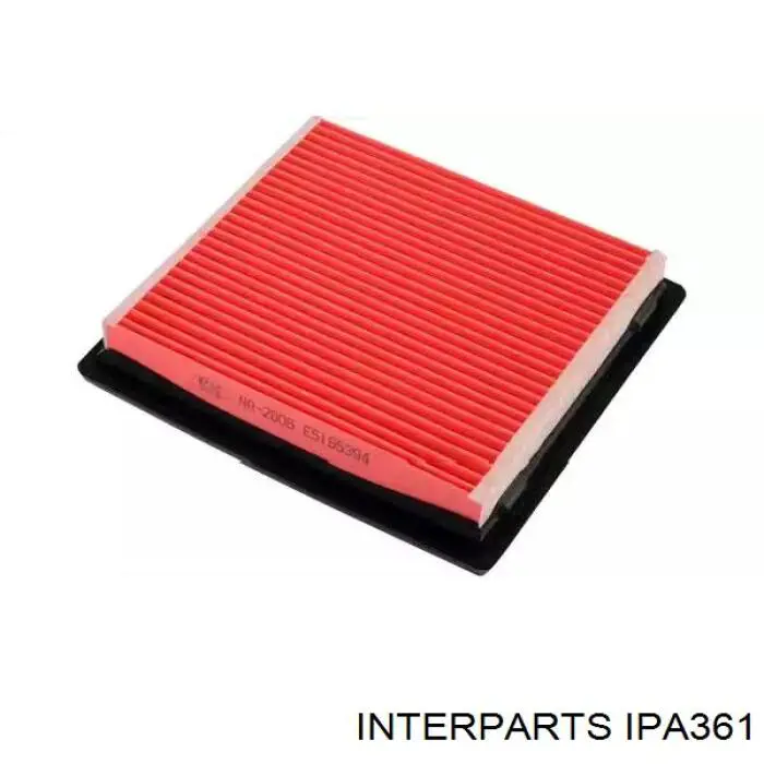 IPA361 Interparts Повітряний фільтр двигуна