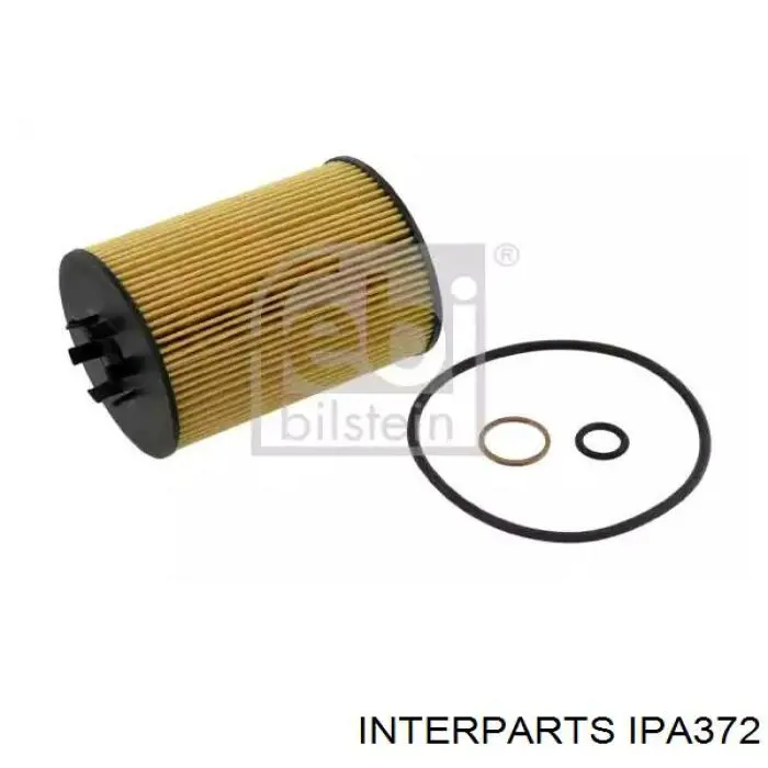 IPA372 Interparts Повітряний фільтр двигуна