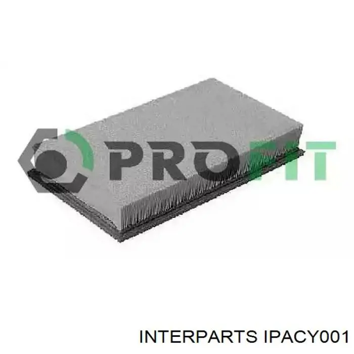 IPACY001 Interparts фільтр повітряний