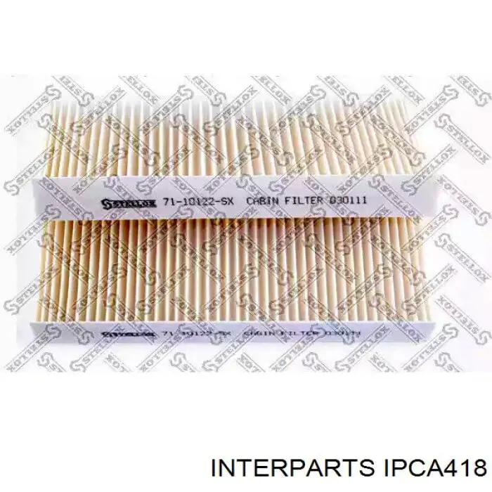Фільтр повітряний обігрівача Interparts IPCA418 ціна, від 4.51 USD