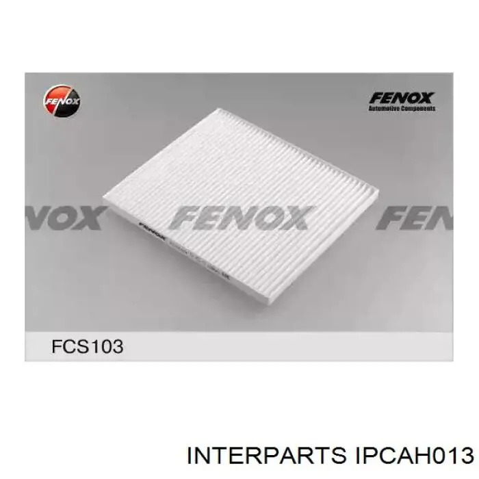 Фільтр повітряний обігрівача Interparts IPCAH013 ціна, від 4.09 USD