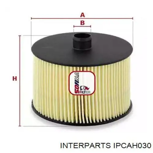 Фільтр салону IPCAH030 Interparts