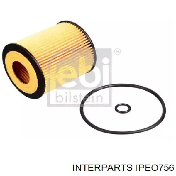 Фільтр масляний Interparts IPEO756