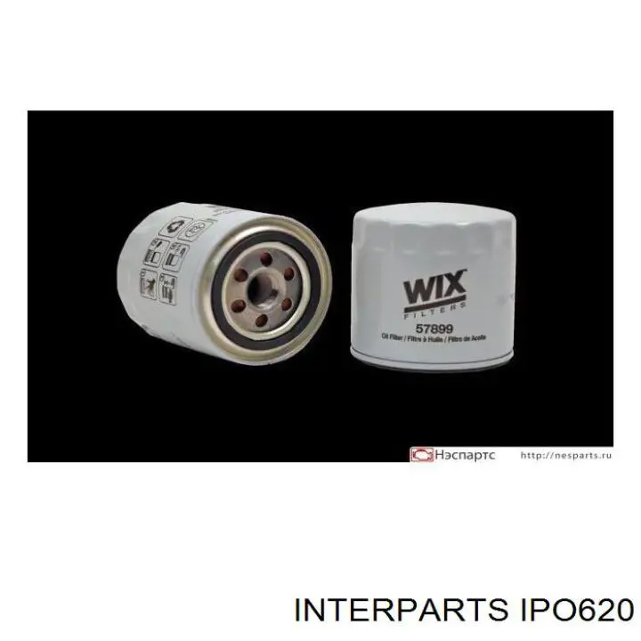 Масляний фільтр IPO620 Interparts