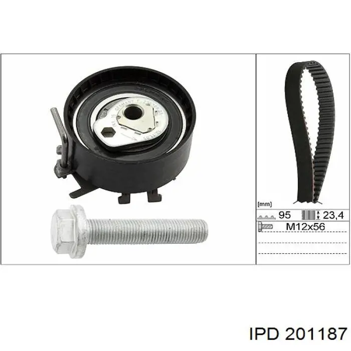 201187 IPD комплект грм