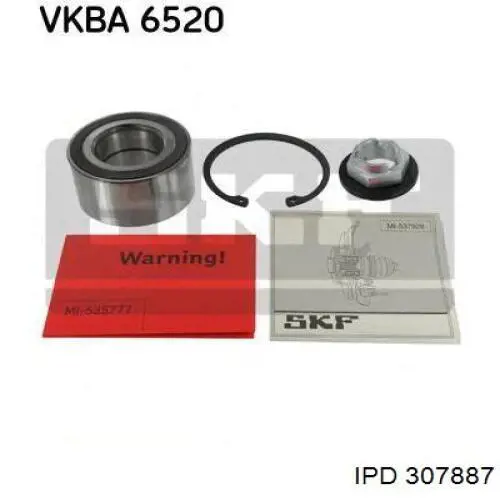 Підшипник ступиці KWD1364 Dayco