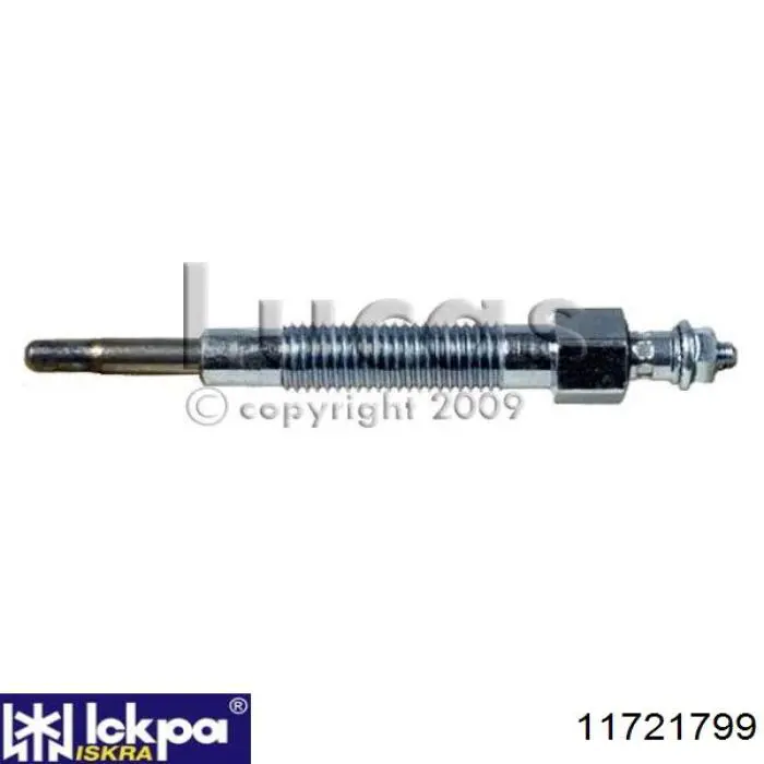 Свіча накалу Iskra 11721799 ціна, від 7.90 USD