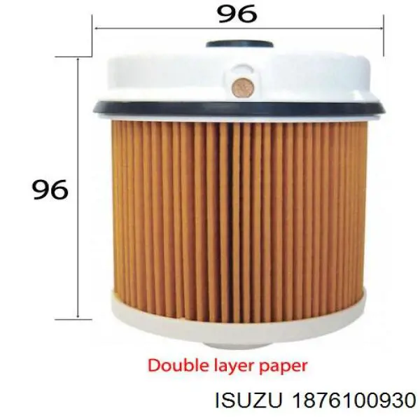 1876100930 Isuzu Фільтр палива