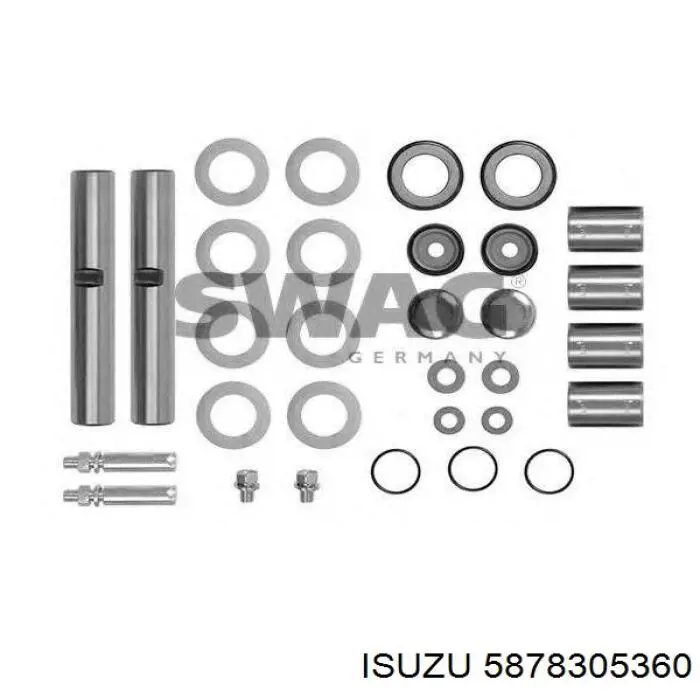 Ремкомплект шкворня поворотного кулака 5878305360 Isuzu