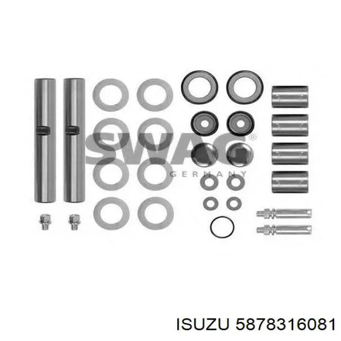 Ремкомплект шкворня поворотного кулака 5878316081 Isuzu