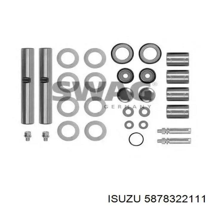 Ремкомплект шкворня поворотного кулака 5878322111 Isuzu