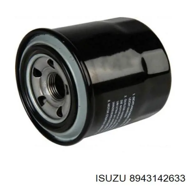 Масляний фільтр двигуна Isuzu 8943142633 ціна, від 6.20 USD