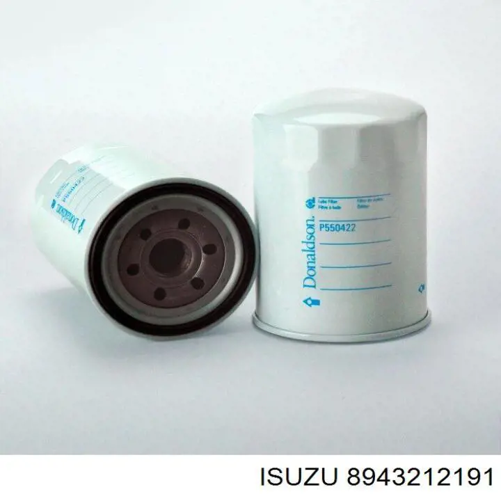 8943212191 Isuzu Фільтр масла
