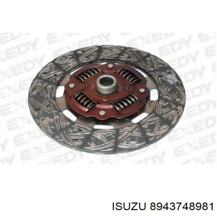 Зчеплення Isuzu 8943748981 ціна, від 92.44 USD