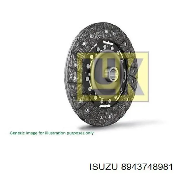 Купити 8943748981 Isuzu Диск зчеплення