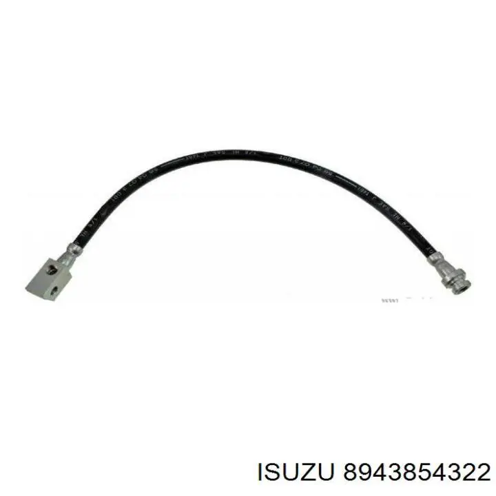 Купити 8943854322 Isuzu Шланг гальмівний задній