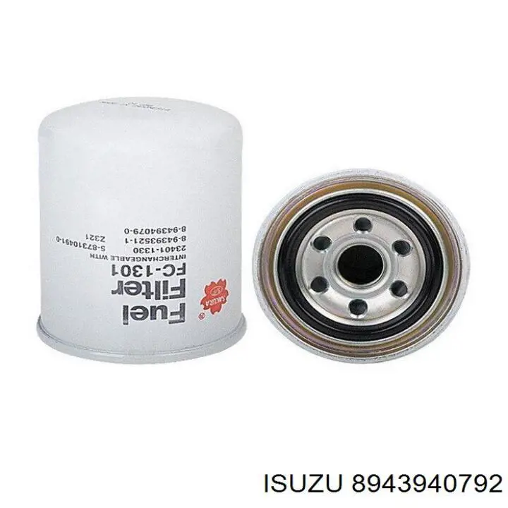 Фільтр тонкого очищення палива Isuzu 8943940792 ціна, від 5.25 USD