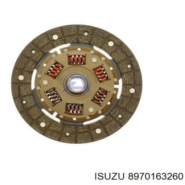 Зубчастий ремінь Isuzu 8970163260 ціна, від 23.46 USD