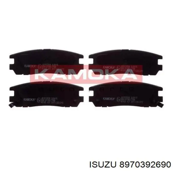 Задні гальмівні колодки Isuzu 8970392690 ціна, від 13.89 USD