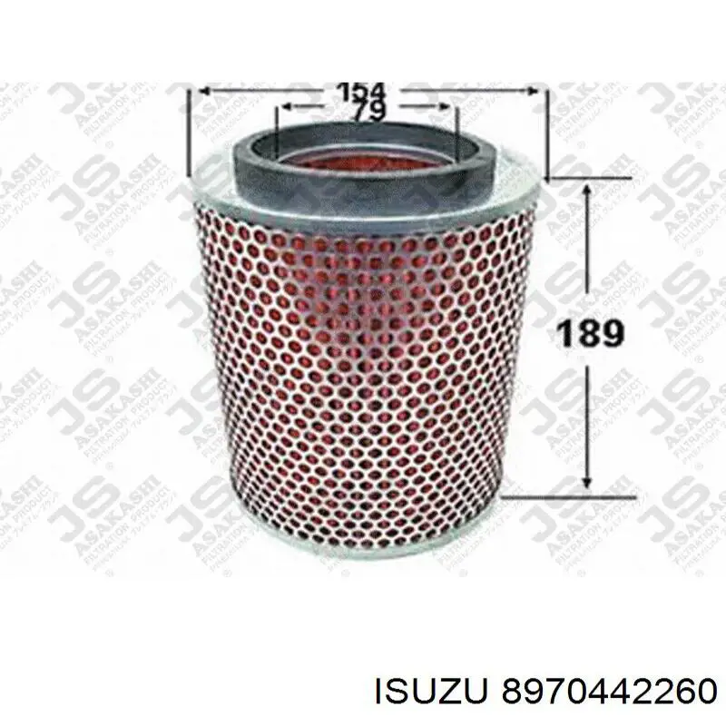 Фільтр повітряний 8970442260 Isuzu