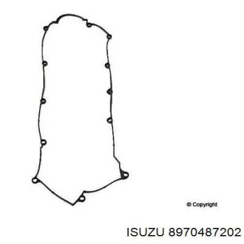 Прокладка клапанної кришки двигуна Isuzu 8970487202 ціна, від 29.76 USD