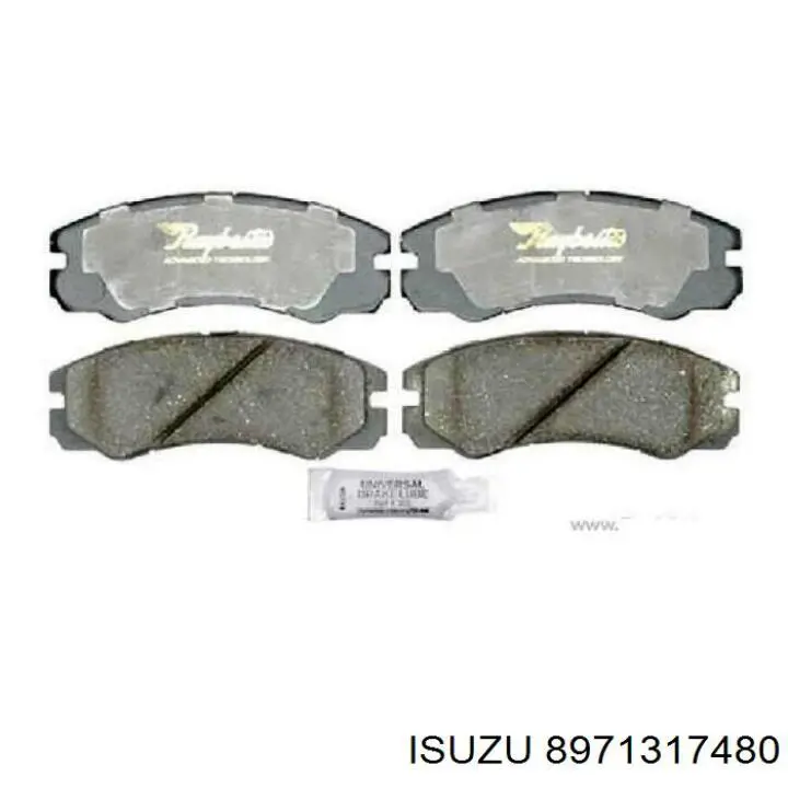 8971317480 Isuzu Передні гальмівні колодки