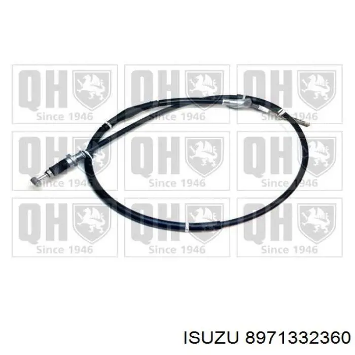 Трос стоянкового гальма задній правий Isuzu 8971332360 ціна, від 15.18 USD