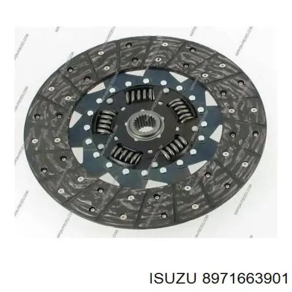 Диск зчеплення 8971663901 Isuzu