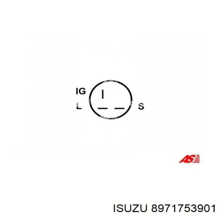 Генератор 8971753901 Isuzu