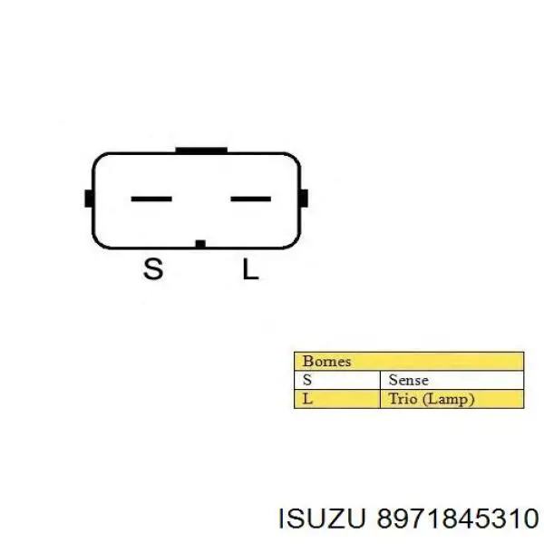 Купити 8971845310 Isuzu Генератор