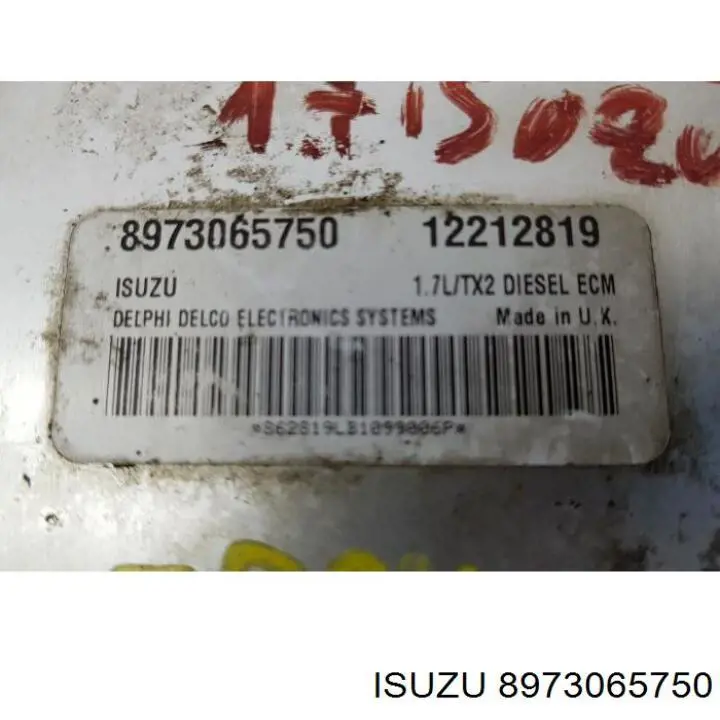  8973065750 Isuzu