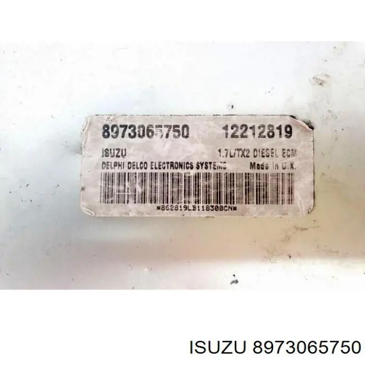 8973065750 Isuzu 