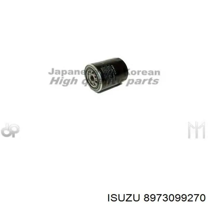 Масляний фільтр 8973099270 Isuzu