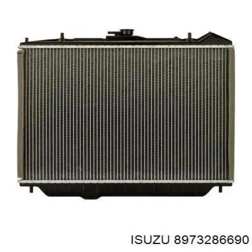 Купити 8973286690 Isuzu Радіатор двигуна