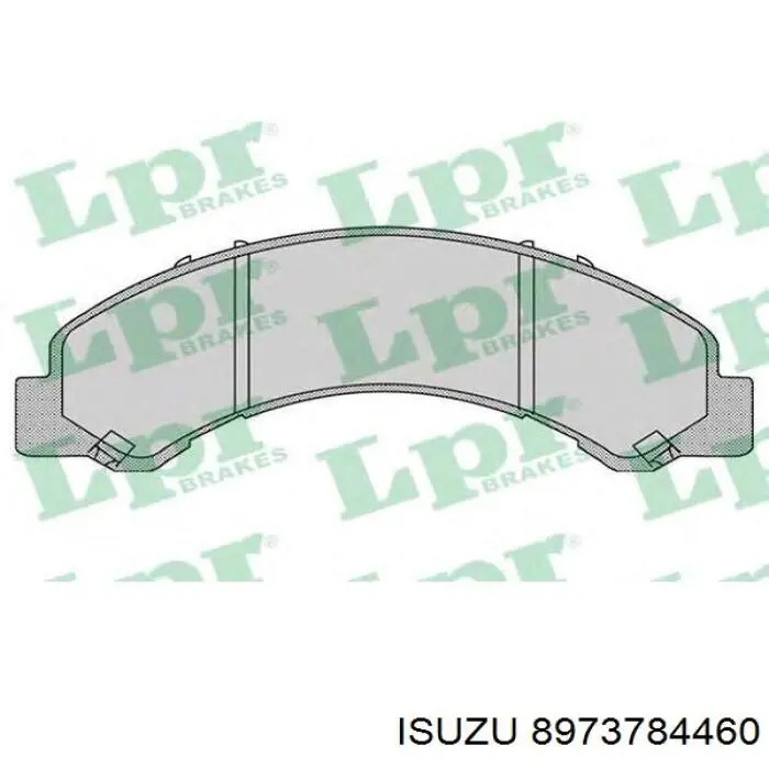 Купити 8973784460 Isuzu Колодки гальмівні передні, дискові