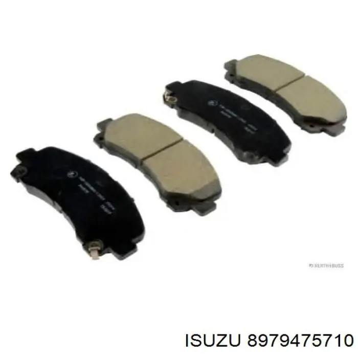 Передні тормозні колодки 8979475710 Isuzu
