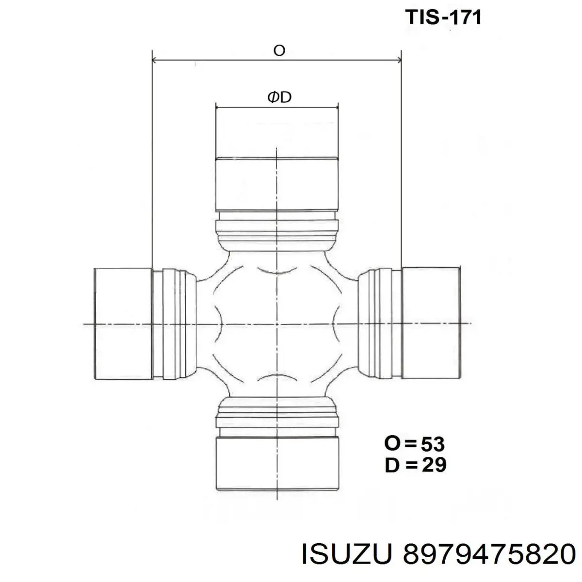  Isuzu 8979475820 ціна, від 21.85 USD