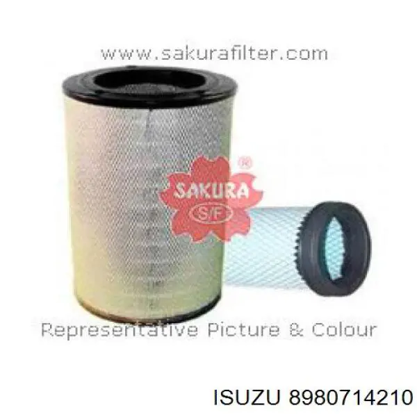 Повітряний фільтр 8980714210 Isuzu