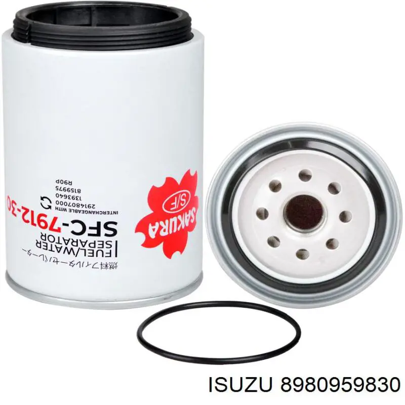 Фільтр тонкого очищення палива Isuzu 8980959830 ціна, від 37.24 USD