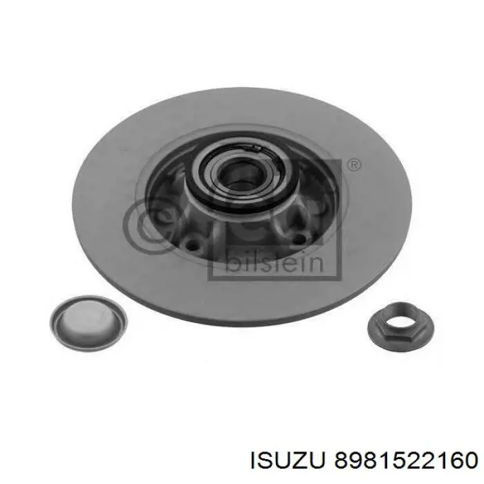 Амортизатора передній лівий 8981522160 Isuzu