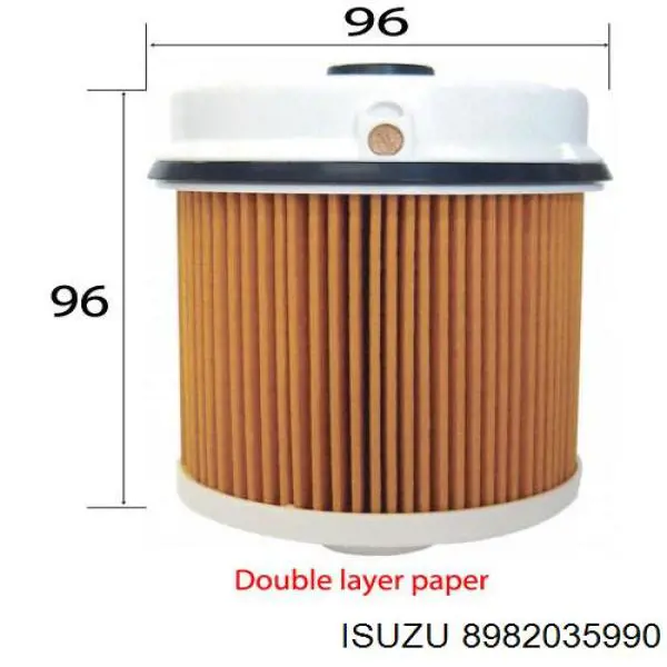 Фільтр тонкого очищення палива Isuzu 8982035990 ціна, від 12.55 USD