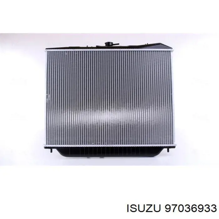 97036933 Isuzu радіатор охолодження двигуна
