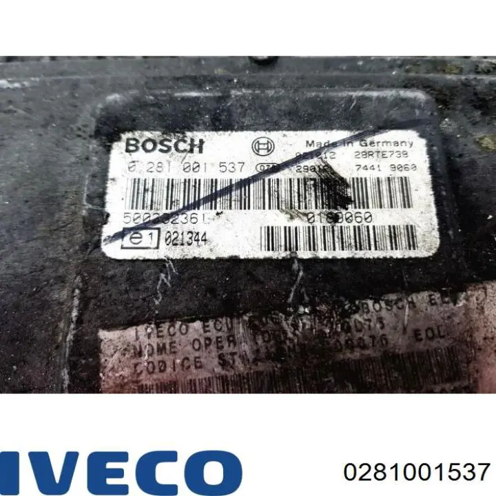 Блок двигуна Iveco 0281001537