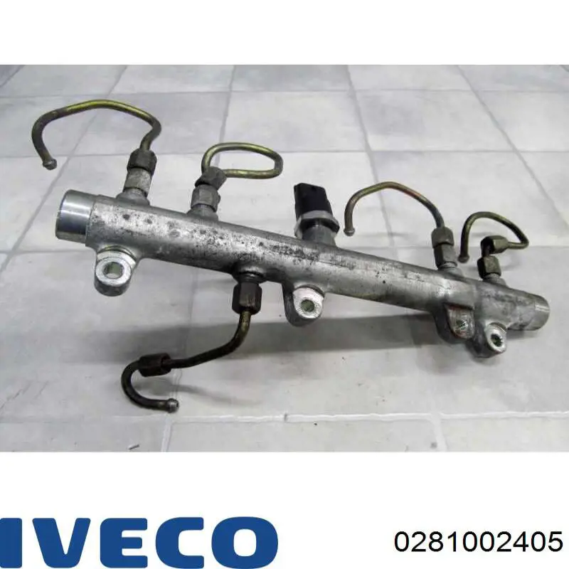 Датчик тиску палива 0281002405 Iveco