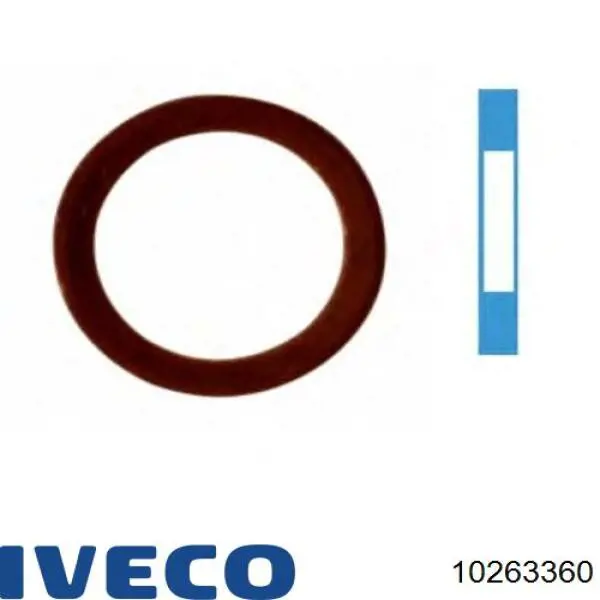 10263360 Iveco Прокладка пробки піддону двигуна