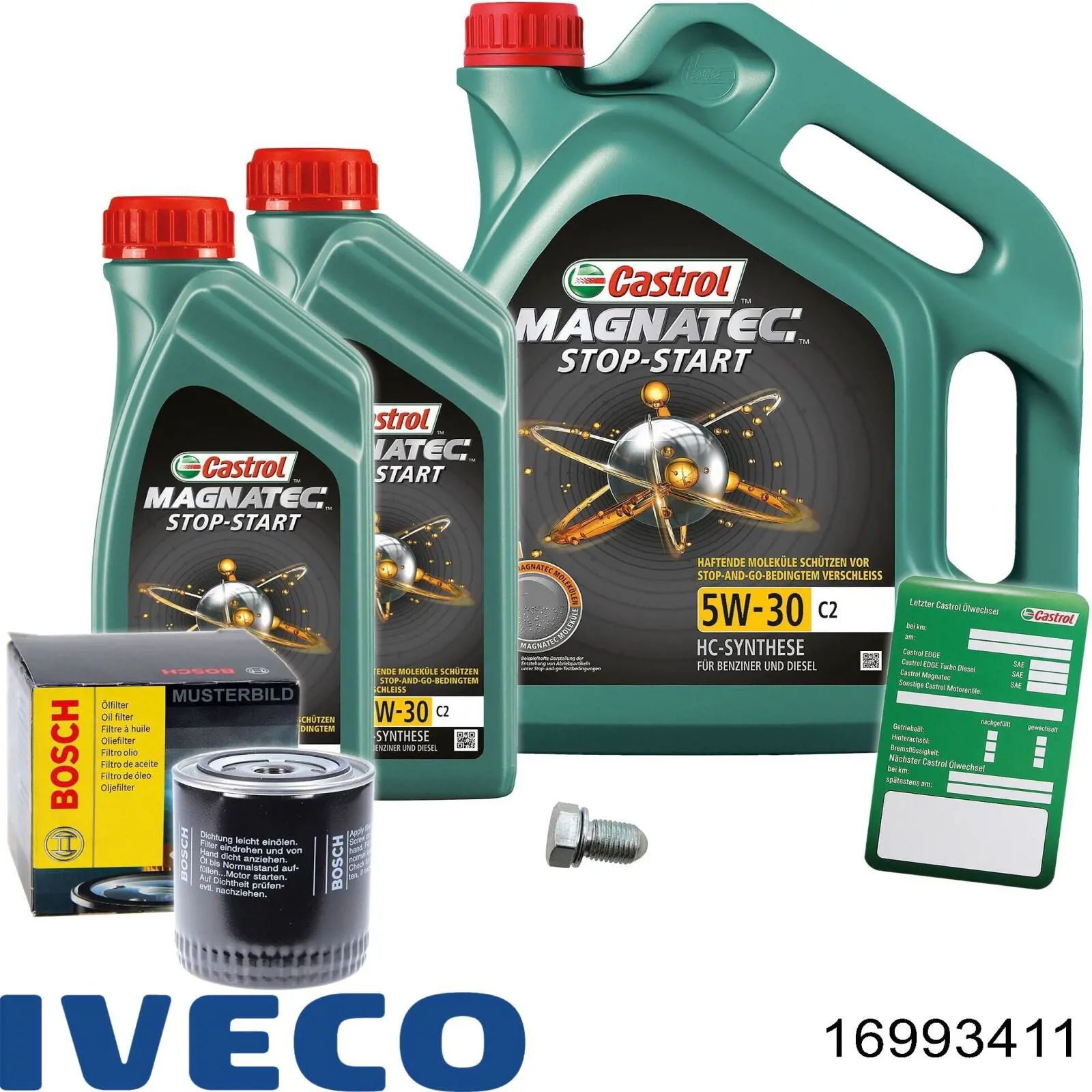 Пробка піддона двигуна Iveco 16993411 ціна, від 1.88 USD