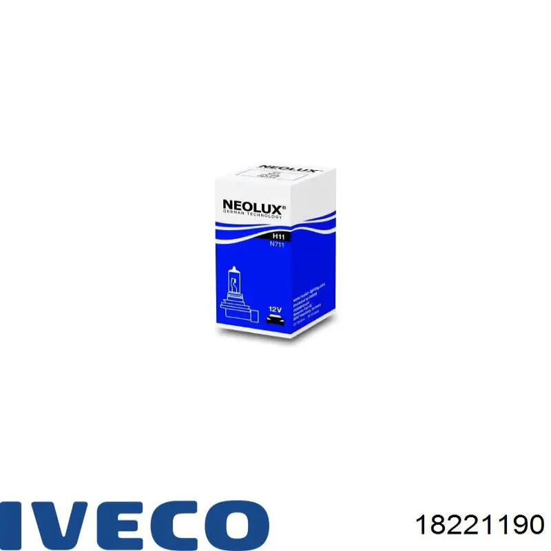 18221190 Iveco Лампа автомобільна
